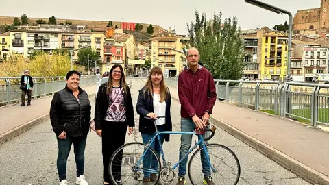 Imatge de la presentació de la  Rebicicle. Foto: Ajuntament de Balaguer