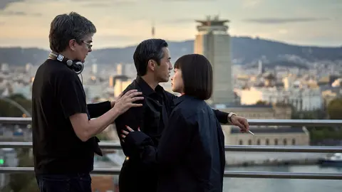 Imatge del rodatge del film Sociedad Negra. Foto: Segarra Films