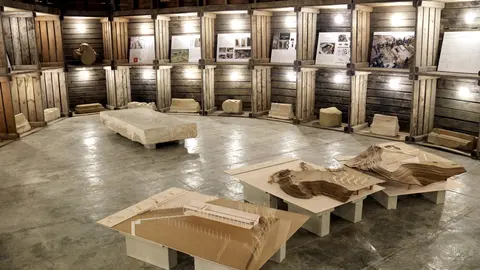 Exposició dels descobriments . Foto:ACN