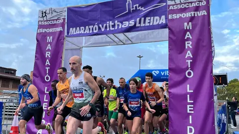 Imatge del Marató de Lleida. Foto: Cedida per Iter
