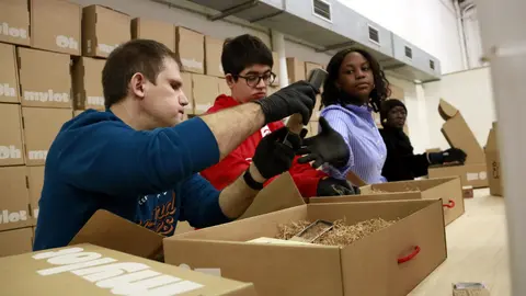 Treballadors d'Oh!mylot Foto: ACN