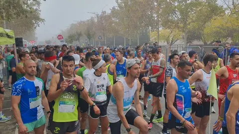 Imatge de la mitja Marató de Lleida. Foto: Cedida per Iter
