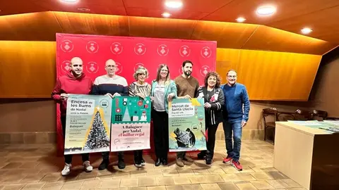 Presentació del Mercat de Santa Llúcia de Balaguer. Foto: Ajuntament de Balaguer
