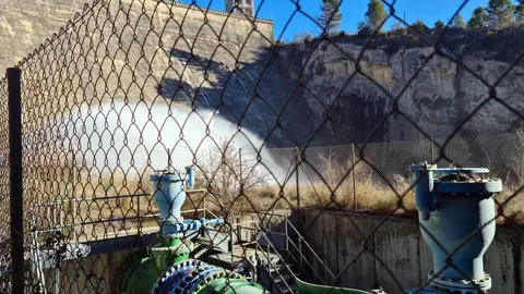 Part de la primera fase d'obres de modernització. Faoto: ACN