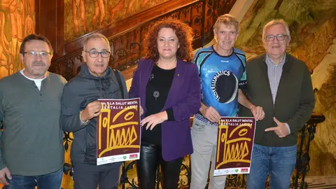 Miquel Solé correrà els 365 dies de l’any 2025 per la salut mental. Foto: Diputació de Lleida