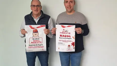 Presentació del cinqué Mercat de Nadal de Benavent de Segrià. Foto: Ajuntament de Benavent de Segrià
