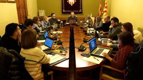 Ple ordinari novembre de l'Ajuntament de les Borges Blanques. Foto: Auntament de les Borges Blanques