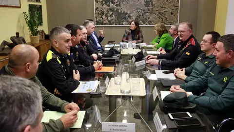 Junta local de seguretat de Tàrrega. Foto: Ajuntament de Tàrrega