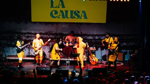 Una de les actuacions de «La Causa». Foto: ACN