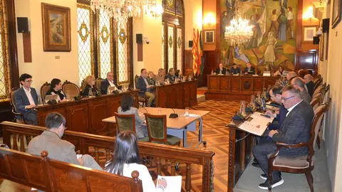 Ple de desembre de la Diputació de Lleida. Foto: ACN