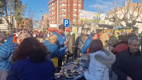 Caragolada solidària de les Borges Blanques de l'any passat. Foto: Fecoll