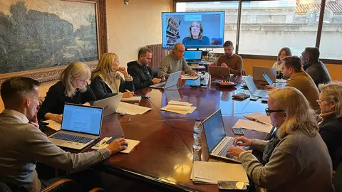 Primera Comissió Informativa d'Acció i Innovació Social d'aquest 2025. Foto: Paeria de Lleida