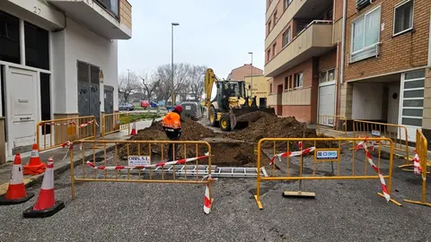 Imatge de les obres. Foto: Cedida per l'Ajuntament de Molleurssa