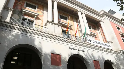 La façana de la Diputació de Lleida. Foto: ACN