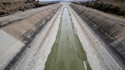 El canal Segarra-Garrigues a Tàrrega. Foto: ACN