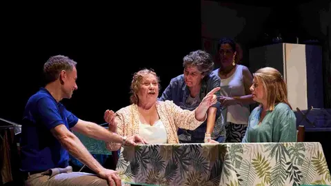 Imatge de l'obra de teatre Amnèsia. Foto: Cedida per l'Ajuntament de Tàrrega