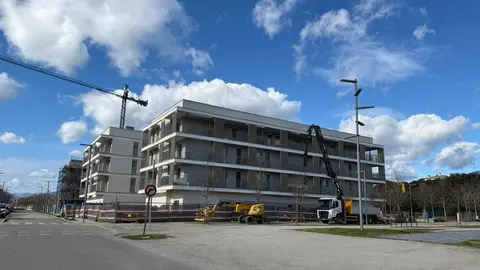 Un edifici en construcció. Foto: ACN