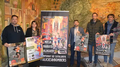 Presentació de la Mitja Marató de Balaguer. Foto: Cedida per la Diputació de Lleida