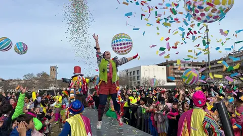 La Festa dels Poca-Soltes ha aplegat més de 2.200 infants a L'Hort del Barceloní. Foto: Ajuntament de Tàrrega