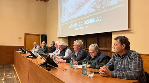 Assemblea general ordinària de la comunitat de regants dels canals d'Urgell a la Casa Canal de Mollerussa. Foto: ACN