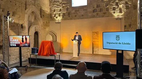 Presentació de la Cursa de Bombers de Lleida. Foto: Diputació de Lleida
