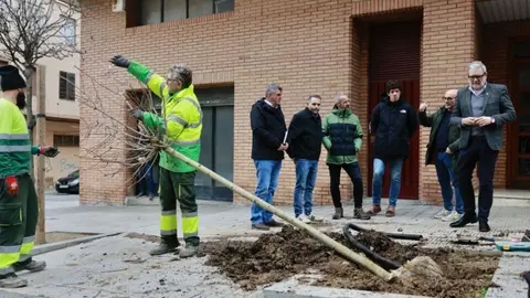 Obres al barri de la Mariola. Foto: Paeria de Lleida