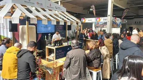 Els tastos a l'estand de Gust de Lleida. Foto: Comunicació Promoció Econòmica