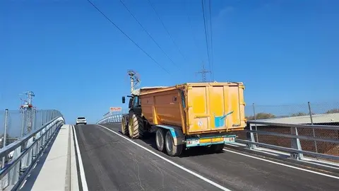 Imatge del pas elevat de Vallfogona de Balaguer. Foto: Govern