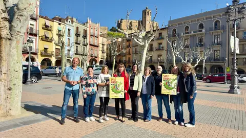 Presentació de les activitats de Sant Jordi 2025 a Balaguer. Foto: Paeria de Balaguer