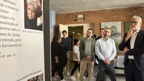 El Centre Cívic de la Mariola acull una exposició fotogràfica sobre la història del poble gitano. Foto: Paeria de Lleida