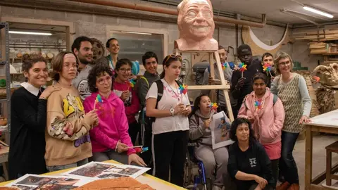Imatge de la nova gegantona de Tàrrega - Associació Alba