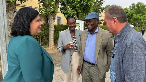 Reunió projecte intercanvi formatiu INS Mollerussa - Mali. Foto: Govern