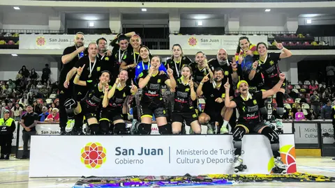 Imatge de les campiones. Foto: Cedida