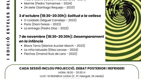 El COPC acosta la salut mental als lleidatans a través del cinema i el debat amb la primera edició d'Esteles del Psicurt