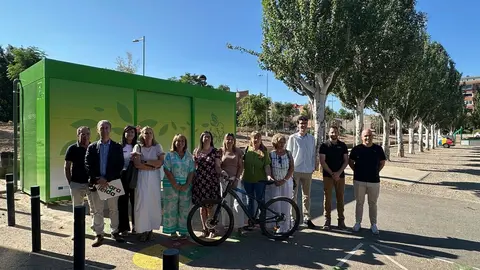 Balaguer presenta l’aparcament intel·ligent per a bicicletes dins la ruta de la vall del Sió