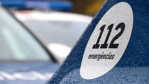 Detall d'un vehicle dels Mossos d'Esquadra