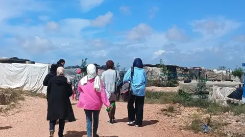 Assentament de xaboles a Almeria