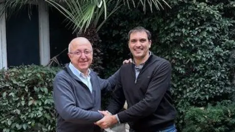 Jaume i Joan, moment de relleu a l&rsquo;Hotel La Rosaleda - Foto: cedida