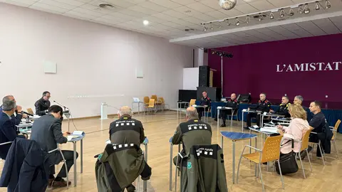 Junta local de seguretat de Mollerussa. Foto: Aj de Mollerussa