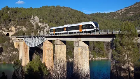 Imatge del tren de la Pobla. Foto. ACN