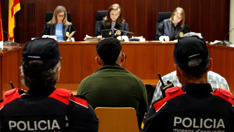 L'acusat durant el judici. Foto: ACN