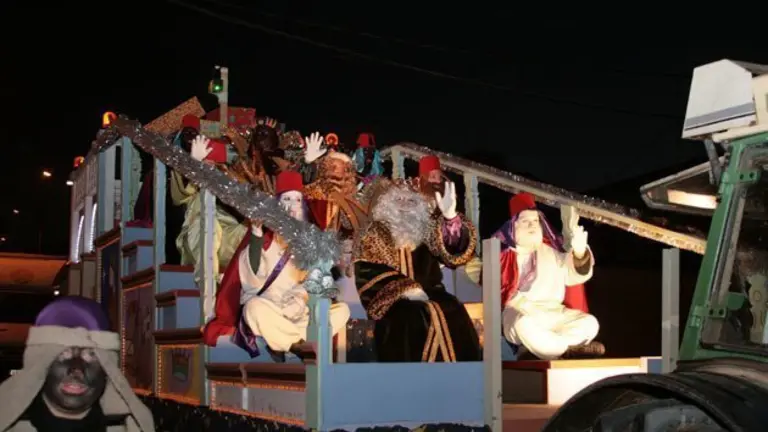 Cavalcada de la nit de Reis a Sidamon.