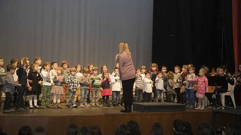 Cor de sensibilització de l&#39;Escola Municipal de Música de Mollerussa.