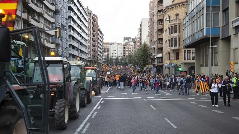 Vaga multitudinària a Lleida (19)