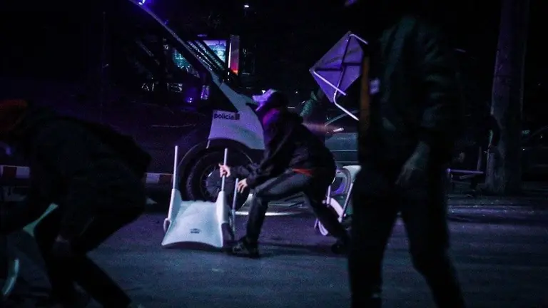 Protesta manifestació 16F Lleida Pablo Hasél - Eduard Subirats Ferré
