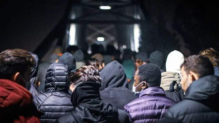 Segona nit de protestes contra l'empresonament de Pablo Hasél a Lleida - Eduard Subirats
