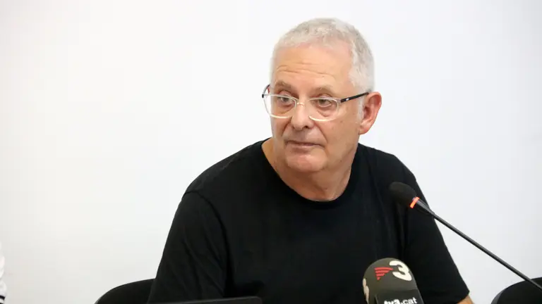 El tinent d'alcalde d'Arbeca, Francesc Roset, durant la sessió plenària