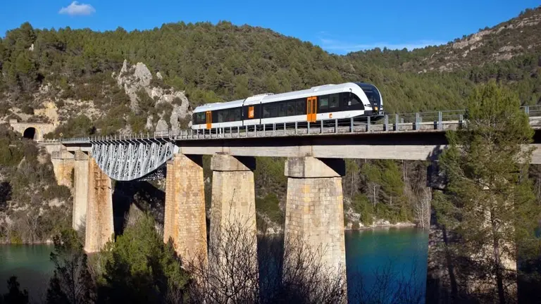 Imatge del tren de la Pobla. Foto. ACN
