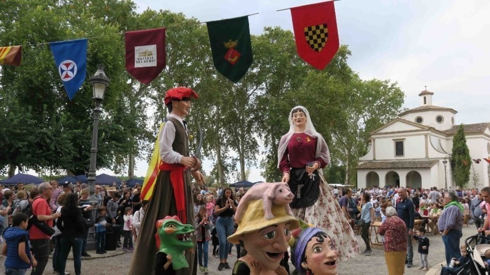 Festa Major 2021 al Castell del Remei ©Territoris