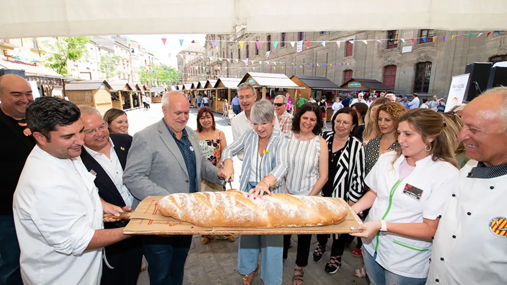 Inauguració de la Fira del Pa i del Cereal l'any 2022 - Foto: Jordi Prat